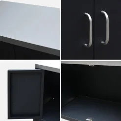 Modulo cucina da esterno in acciaio, 80cm