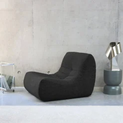 Modulo per divano modulare senza braccioli in bouclé