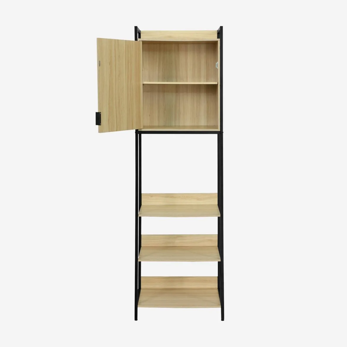 Modulo armadio con 5 ripiani e 1 anta