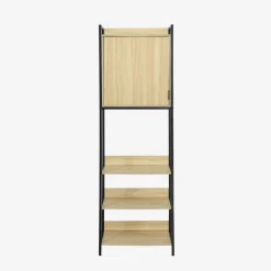 Modulo armadio con 5 ripiani e 1 anta
