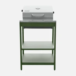 Modulo cucina da esterno con barbecue a carbonella, 6 moduli