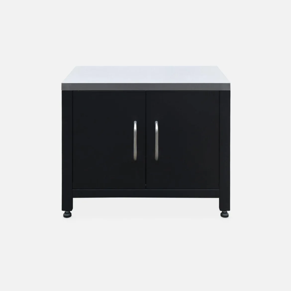 Modulo cucina da esterno in acciaio con barbecue a gas a 4 bruciatori, 80cm