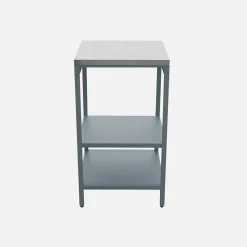 Modulo cucina da esterno in acciaio con 2 ripiani, 49cm