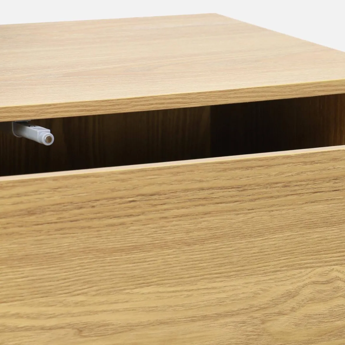 Modulo di stoccaggio decorativo in legno 3 cassetti