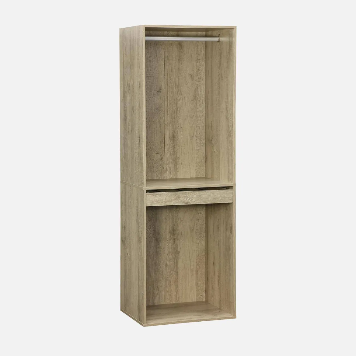 Modulo guardaroba con appendiabiti e portapantaloni