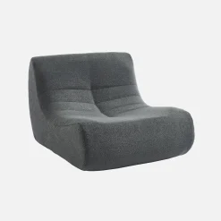 Modulo per divano modulare senza braccioli in bouclé