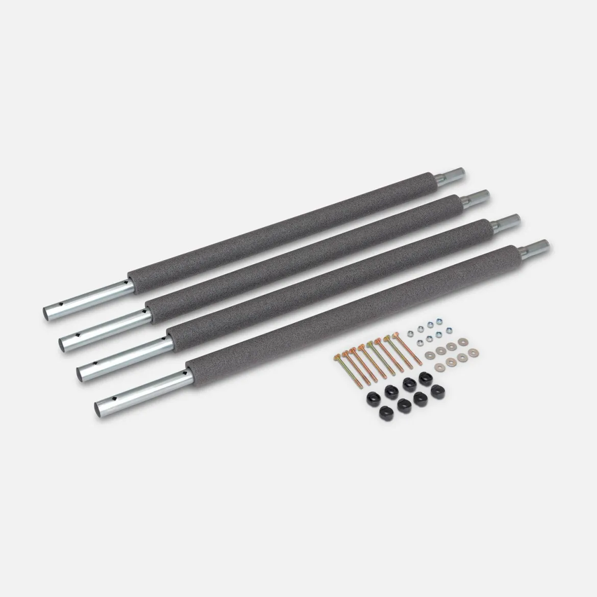 Montanti inferiori per rete di sicurezza trampolini 180 a 250cm, set di 4