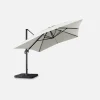 Ombrellone decentrato rettangolare 3x4m con luce LED