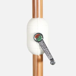 Ombrellone rettangolare asta effetto legno, 3x3m