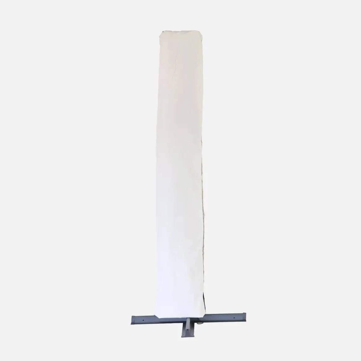 Ombrellone rettangolare eccentrico, 3x4m + base 50x50cm