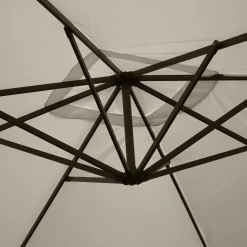 Ombrellone quadrato eccentrico, 3x3m