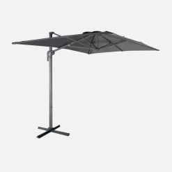 Ombrellone rettangolare eccentrico, 3x2m