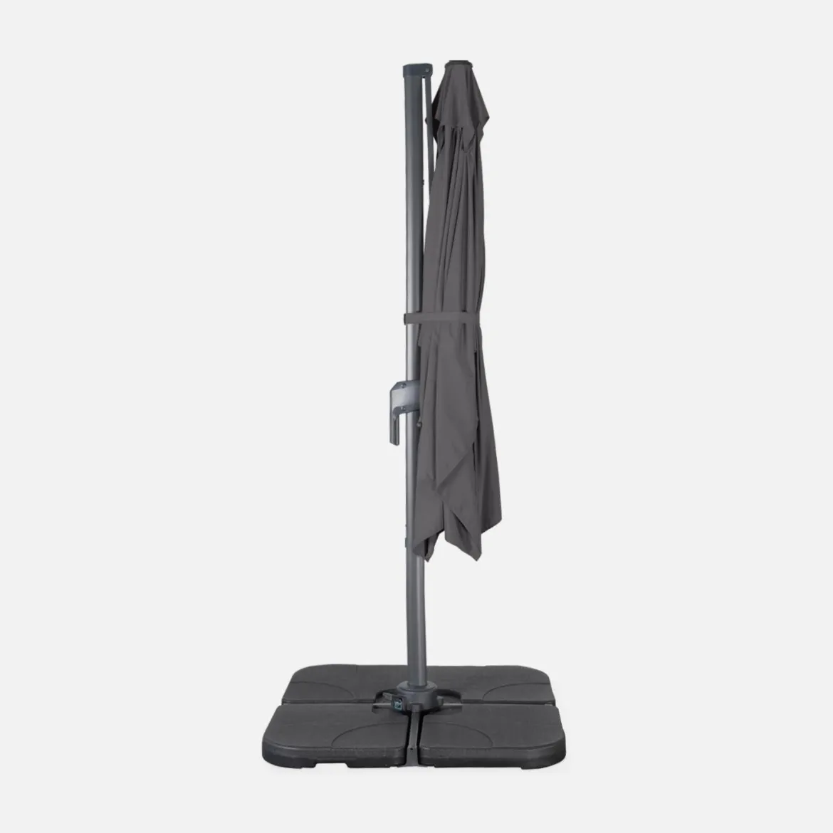 Ombrellone rettangolare eccentrico, 3x2m