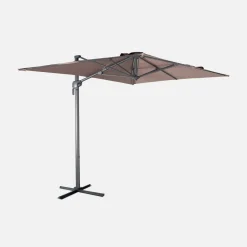 Ombrellone rettangolare eccentrico, 3x2m