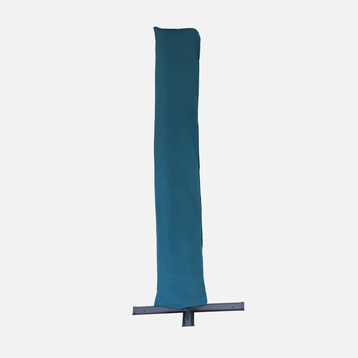 Ombrellone rettangolare eccentrico, 3x4m + base 50x50cm