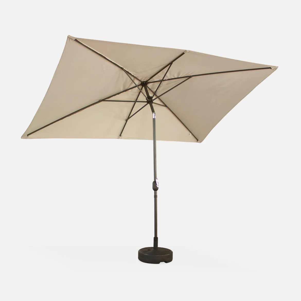 Ombrellone rettangolare, 2x3m