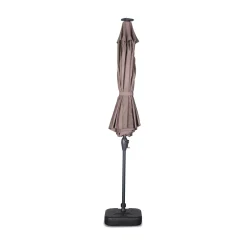Ombrellone rotondo con LED, Ø2,7m