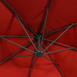 Ombrellone rotondo decentrato 3m