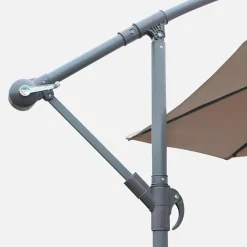 Ombrellone rotondo eccentrico, Ø3,5m