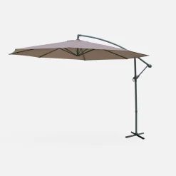 Ombrellone rotondo eccentrico, Ø3,5m