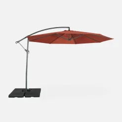 Ombrellone rotondo eccentrico, Ø3,5m