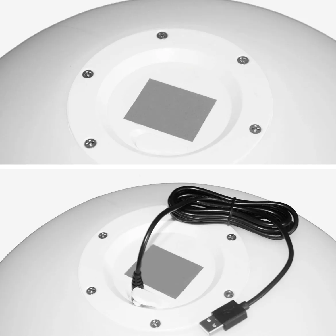 Palla luminosa a LED senza fili, per interni/esterni, 16 colori