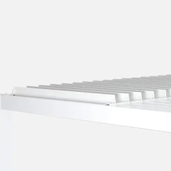 Pergola bioclimatica 3x3m in alluminio e acciaio, lamelle orientabili