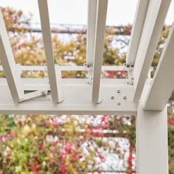 Pergola bioclimatica 3x4m in alluminio + tenda da sole 4m