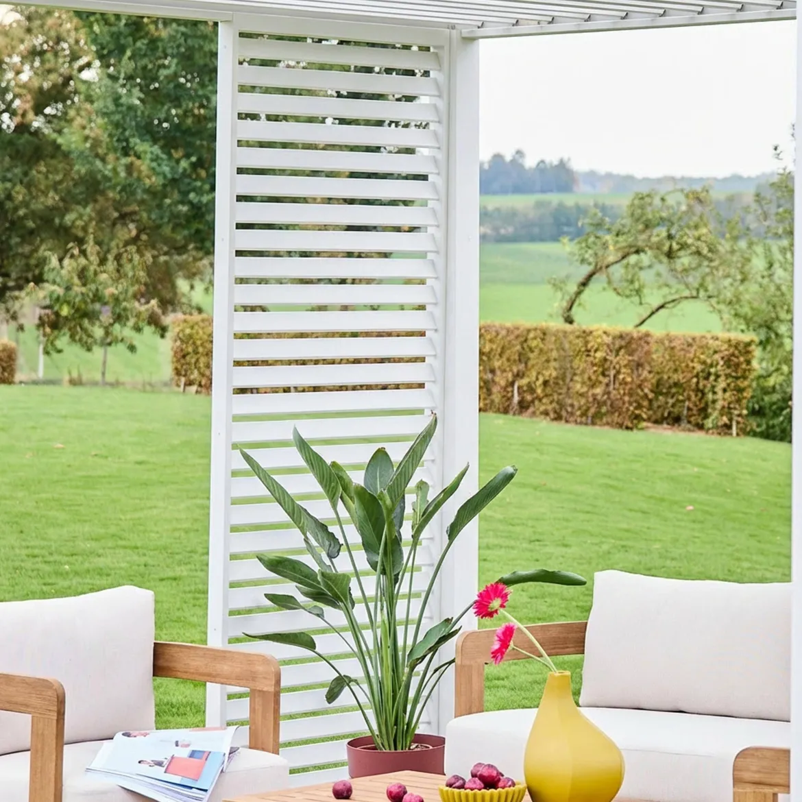 Persiana 1m in alluminio per pergola biocllimatica