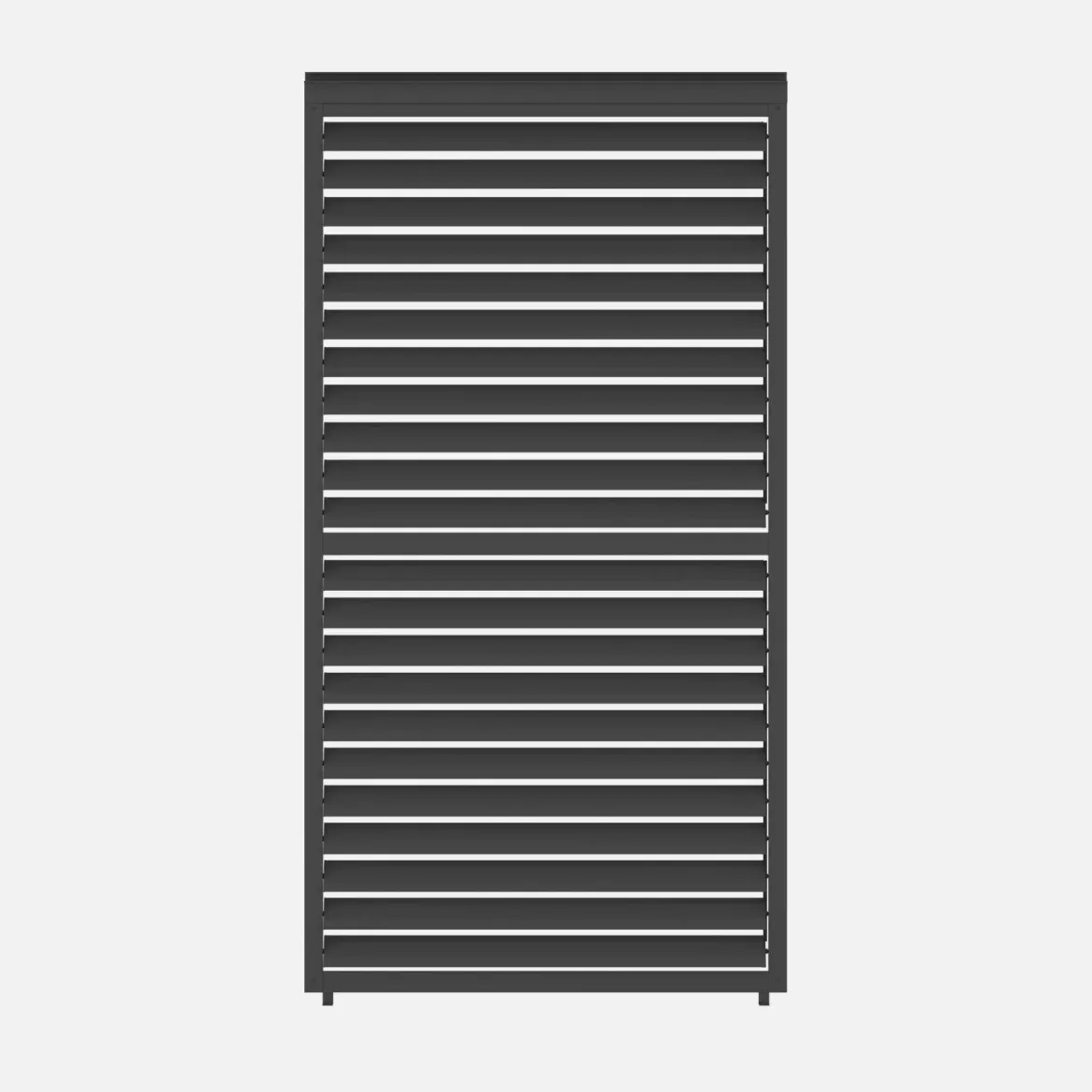 Persiana con lamelle orientabili 1.3m per pergola Triomphe