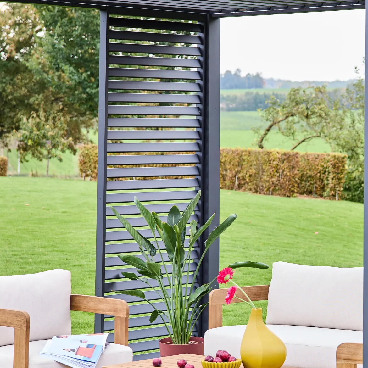 Persiana 1m in alluminio per pergola biocllimatica