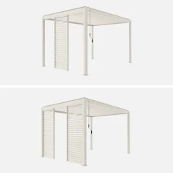 Persiana 1m in alluminio per pergola biocllimatica