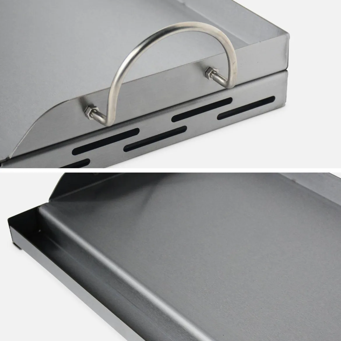 Piastra per barbecue universale, 55cm