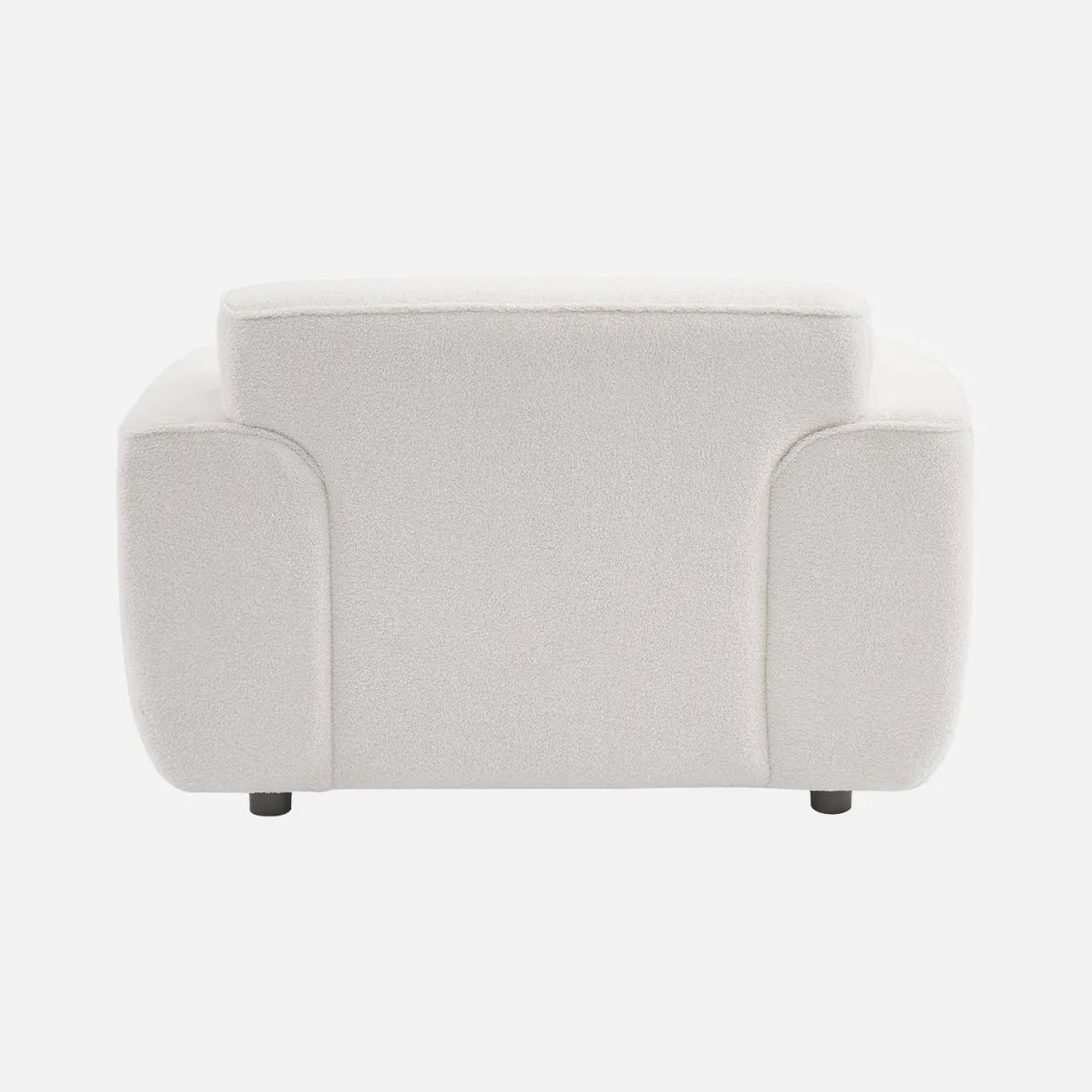 Poltrona 1 posto tessuto bouclé