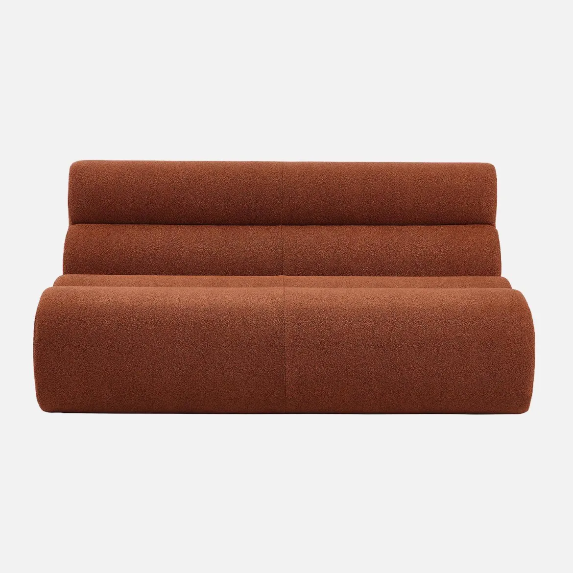 Poltrona bouclé strutturata, 2 posti