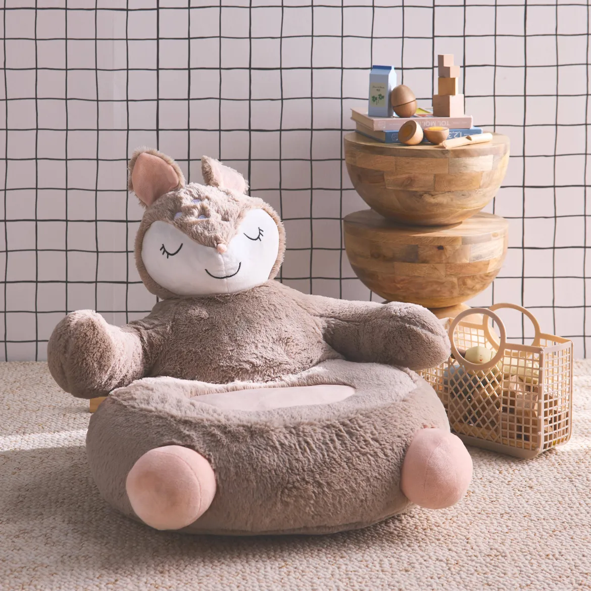 Poltrona cerbiatto per bambini