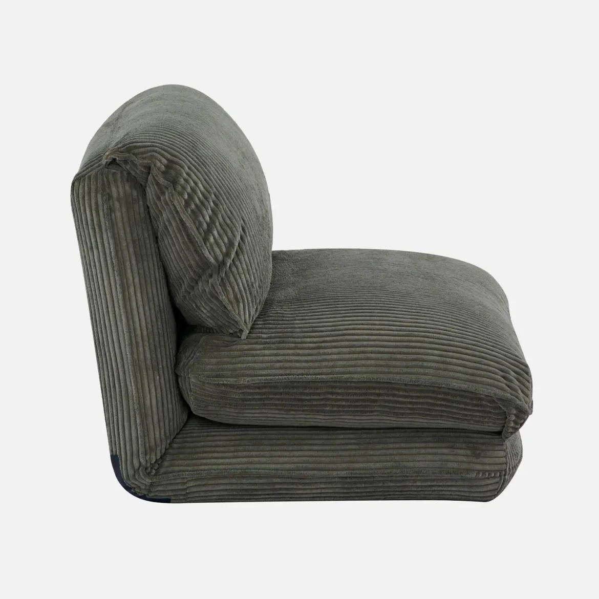 Poltrona letto convertibile velluto a coste grosse coste