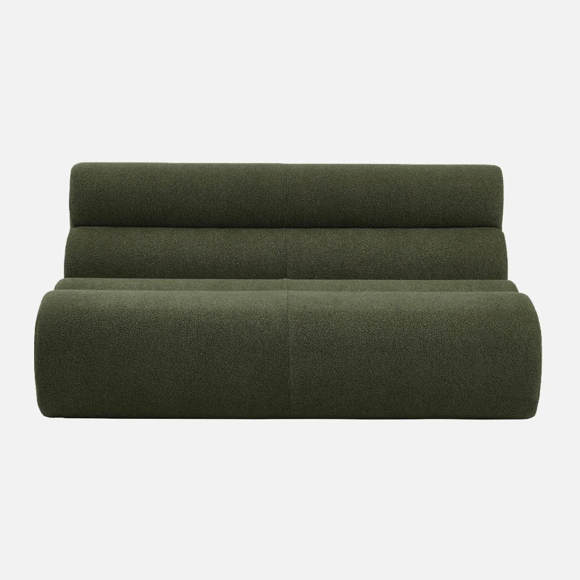 Poltrona bouclé strutturata, 2 posti