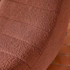 Poltrona bouclé testurizzata, 2 posti