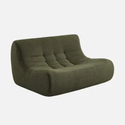 Poltrona bouclé testurizzata, 2 posti