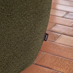 Poltrona bouclé testurizzata, 2 posti