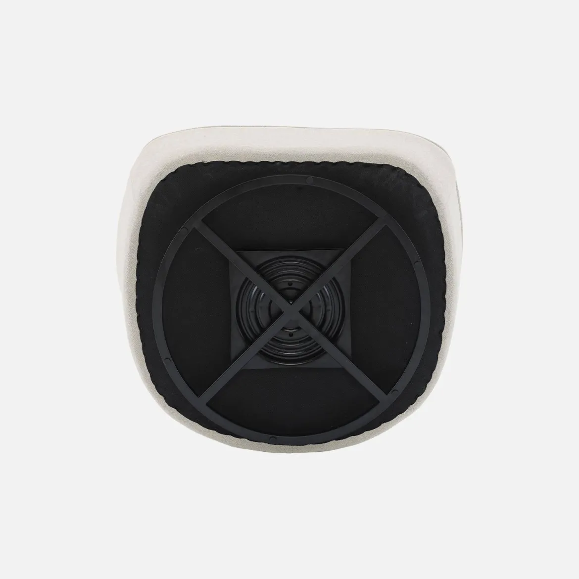 Poltrona girevole 360° bouclé