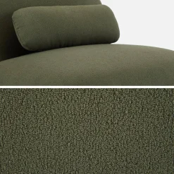Poltrona girevole 360° bouclé