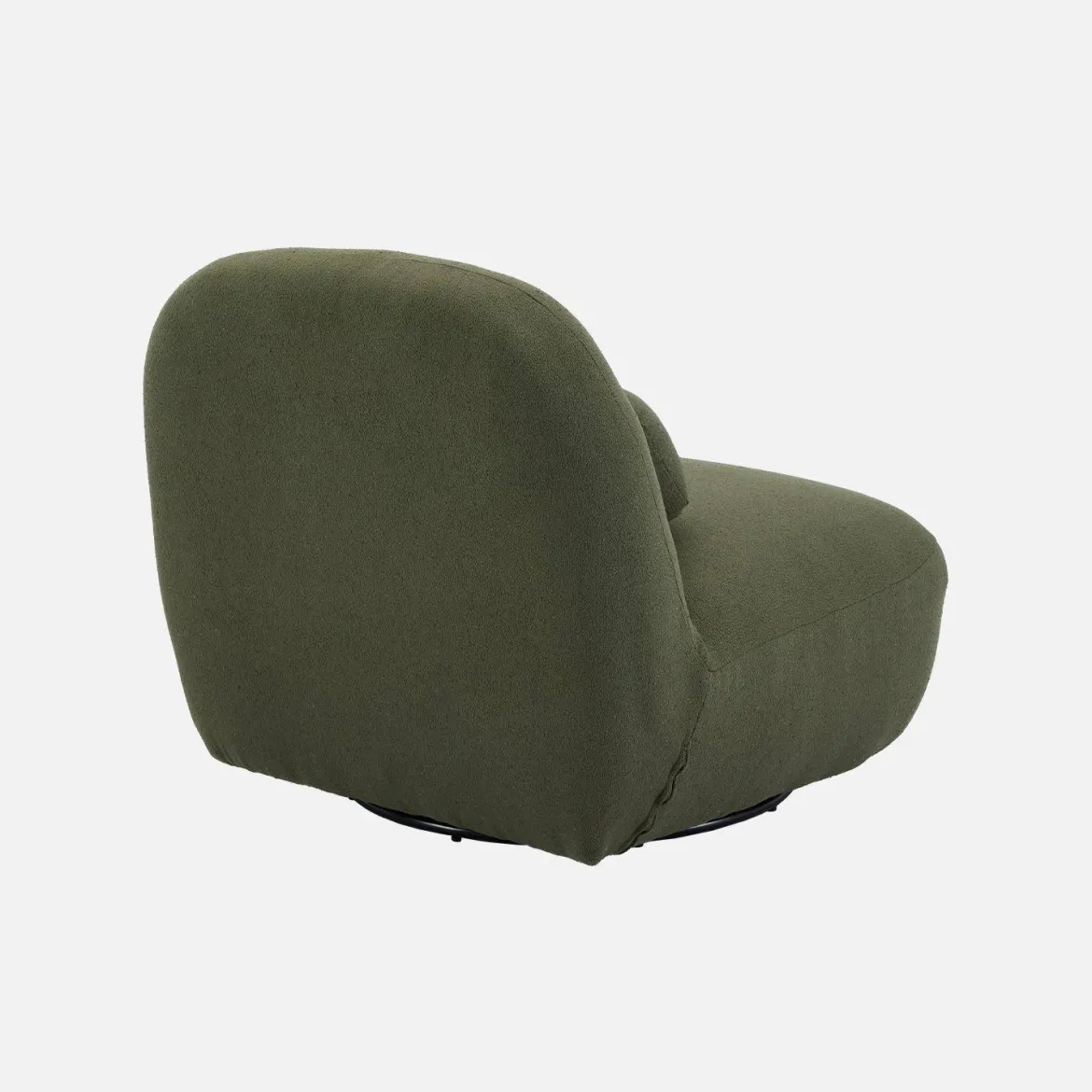 Poltrona girevole 360° bouclé