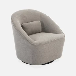 Poltrona girevole 360° con cuscino