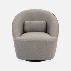 Poltrona girevole 360° con cuscino