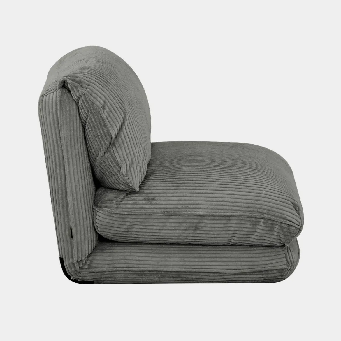 Poltrona letto convertibile velluto a coste grosse coste