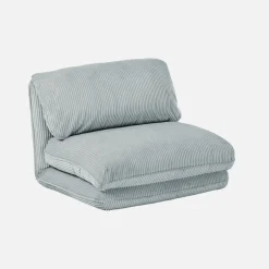 Poltrona letto convertibile velluto a coste grosse coste