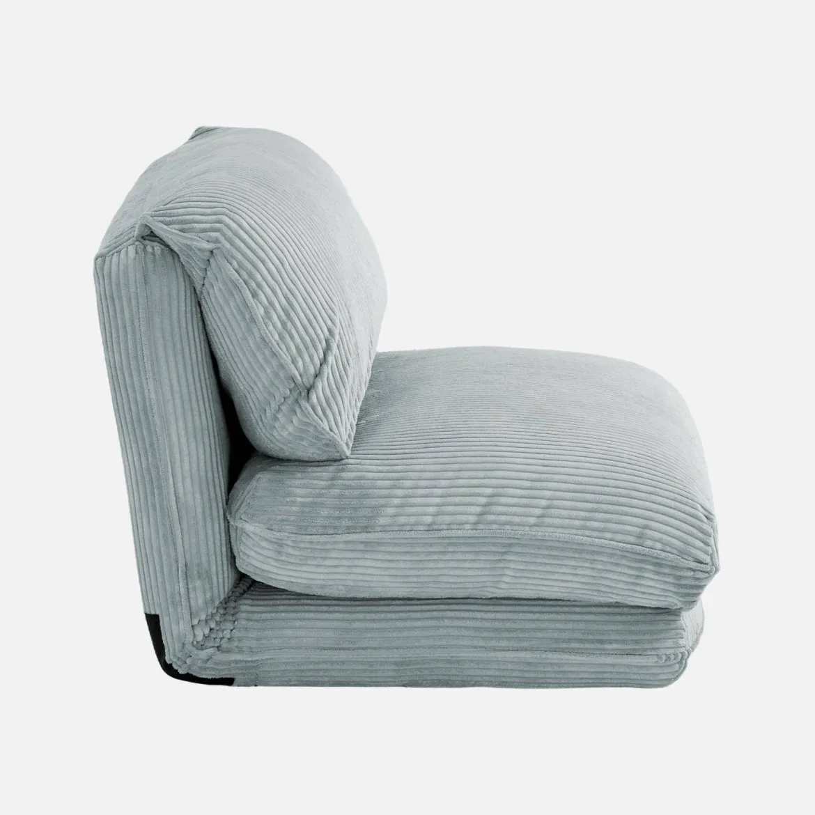 Poltrona letto convertibile velluto a coste grosse coste