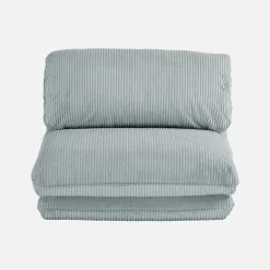 Poltrona letto convertibile velluto a coste grosse coste
